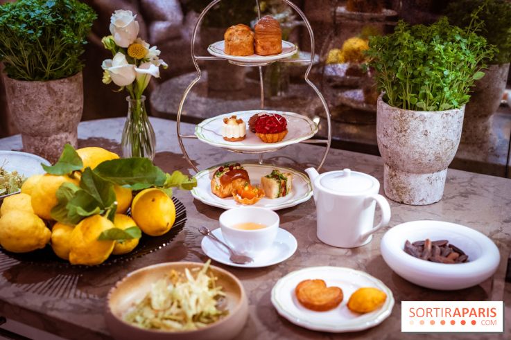 Tea time sensoriel de Matthieu Carlin à l'Hôtel de Crillon - les photos