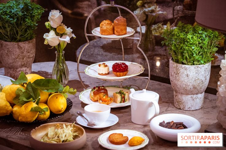 Tea time sensoriel de Matthieu Carlin à l'Hôtel de Crillon - les photos