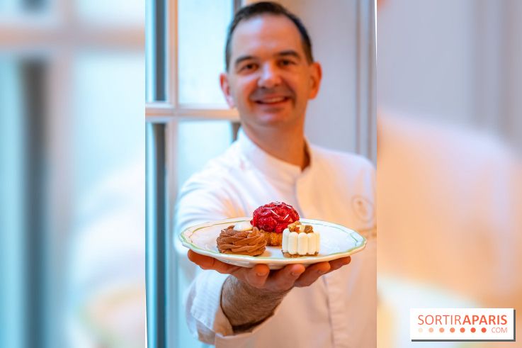 Tea time sensoriel de Matthieu Carlin à l'Hôtel de Crillon - les photos