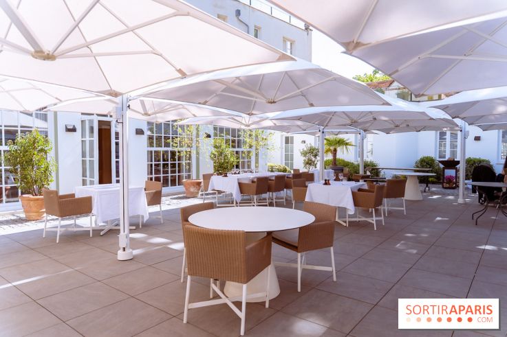 Chez Gina, le restaurant italien caché de Fontainebleau, terrasse