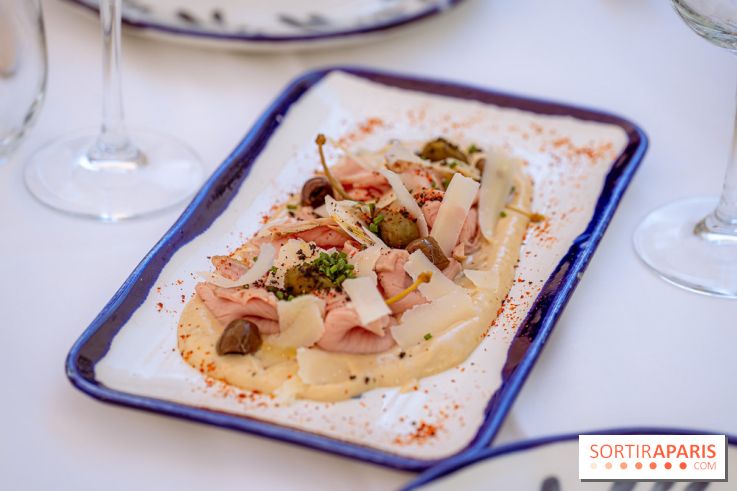 Chez Gina, le restaurant italien caché de Fontainebleau, vitello tonnato