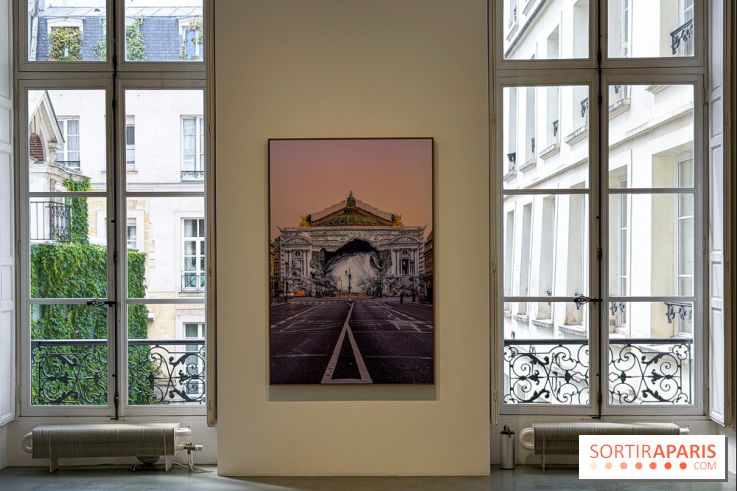 Les Esquisses de La Caverne, l'exposition gratuite de JR à la galerie Perrotin