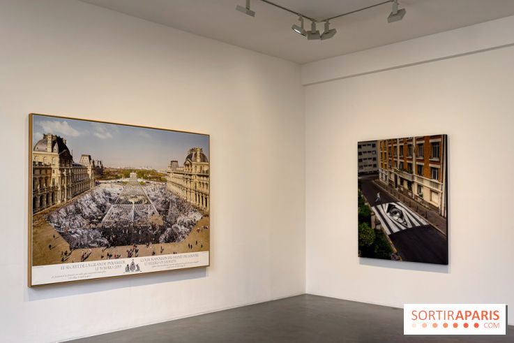 Les Esquisses de La Caverne, l'exposition gratuite de JR à la galerie Perrotin