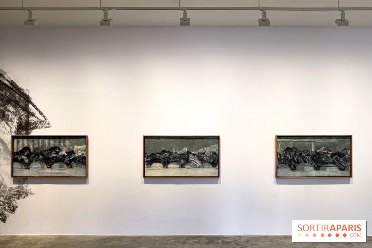 Les Esquisses de La Caverne, l'exposition gratuite de JR à la galerie Perrotin