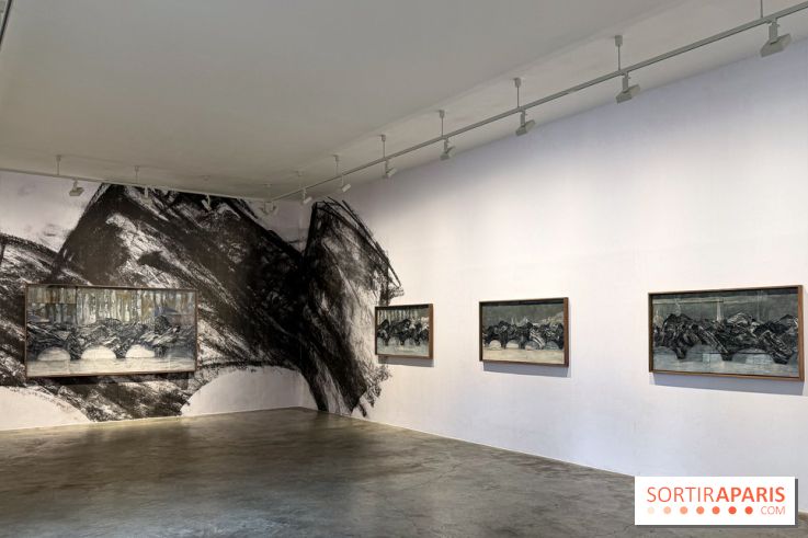 Les Esquisses de La Caverne, l'exposition gratuite de JR à la galerie Perrotin