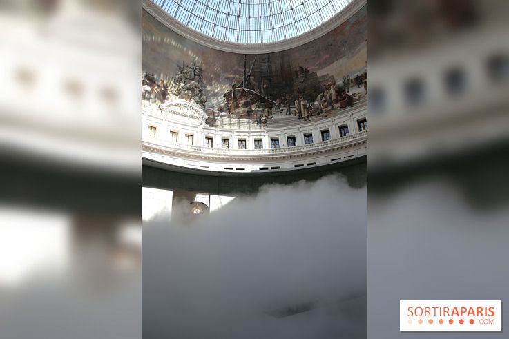 Fujiko Nakaya : nos photos de sa sculpture de brouillard à voir à la Bourse de Commerce