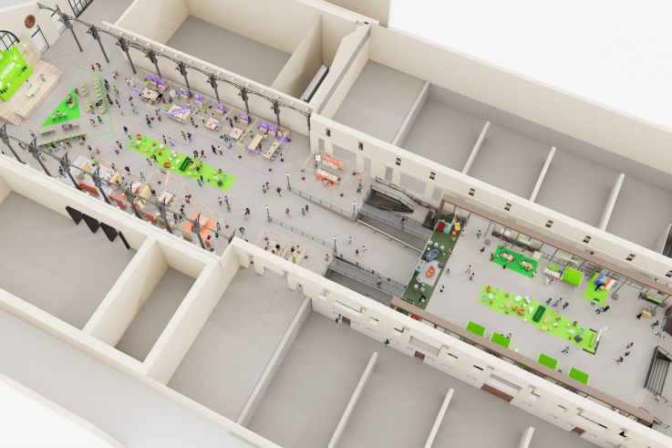 Le Grand Atelier LEROY MERLIN au CENTQUATRE-PARIS : 3 jours pour apprendre à bricoler - LGA Plan général