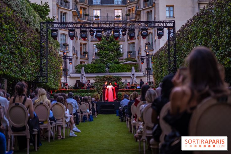 Les Nuits Étoilées du Ritz Paris, l'Opéra en plein air dans les jardins - photos