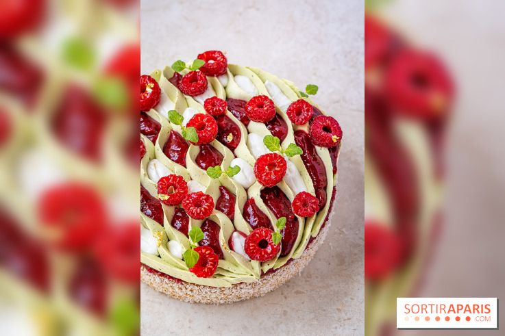 Les pâtisseries de Nour Kandler, la collection estivale en photos - marcha framboise