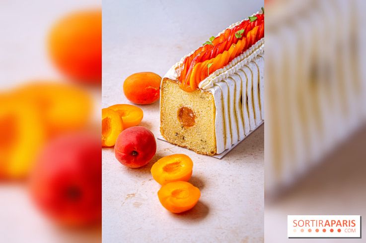 Les pâtisseries de Nour Kandler, la collection estivale en photos - cake abricot