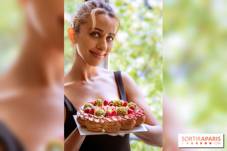 Les pâtisseries de Nour Kandler, la collection estivale en photos - saint honoré