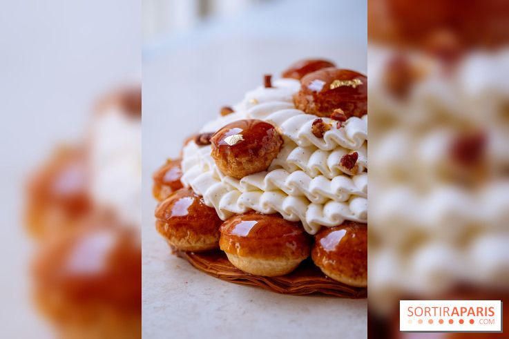 Les pâtisseries de Nour Kandler, la collection estivale en photos - saint honoré