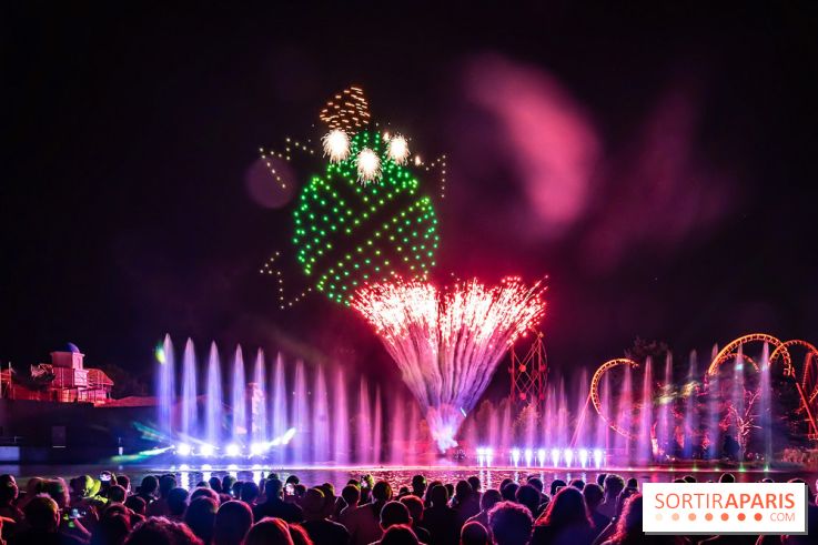 Parc Astérix : spectacle de drones, jets d'eau et feux d'artifice et nouveautés 2026, les photos - potion