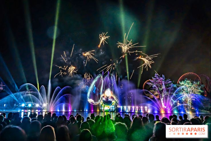 Parc Astérix : spectacle de drones, jets d'eau et feux d'artifice et nouveautés 2026, les photos