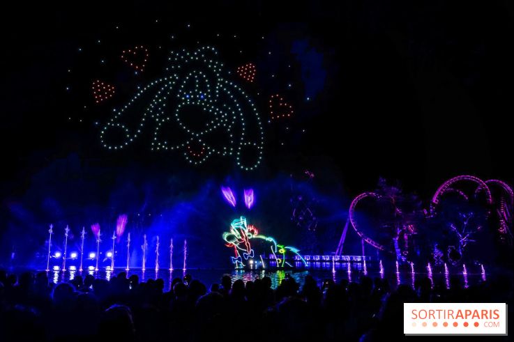 Parc Astérix : spectacle de drones, jets d'eau et feux d'artifice et nouveautés 2026, les photos