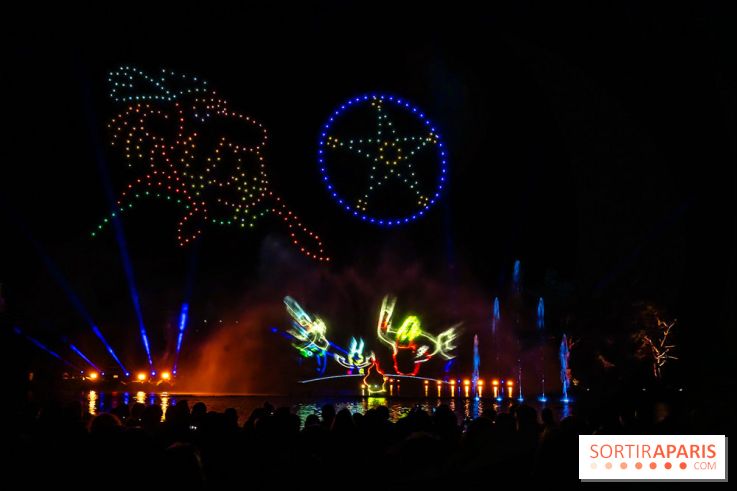 Parc Astérix : spectacle de drones, jets d'eau et feux d'artifice et nouveautés 2026, les photos