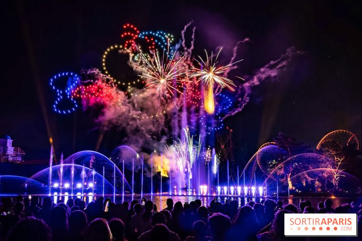 Parc Astérix : spectacle de drones, jets d'eau et feux d'artifice et nouveautés 2026, les photos