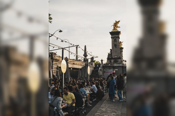 Le Flow au Pont Alexandre III : rooftop, street food et club sur la Seine - Clubs Flow 220506 061