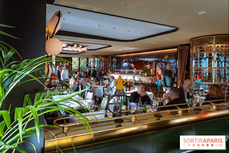 Le rooftop climatisé du Langosteria et sa terrasse à la vue sur Paris