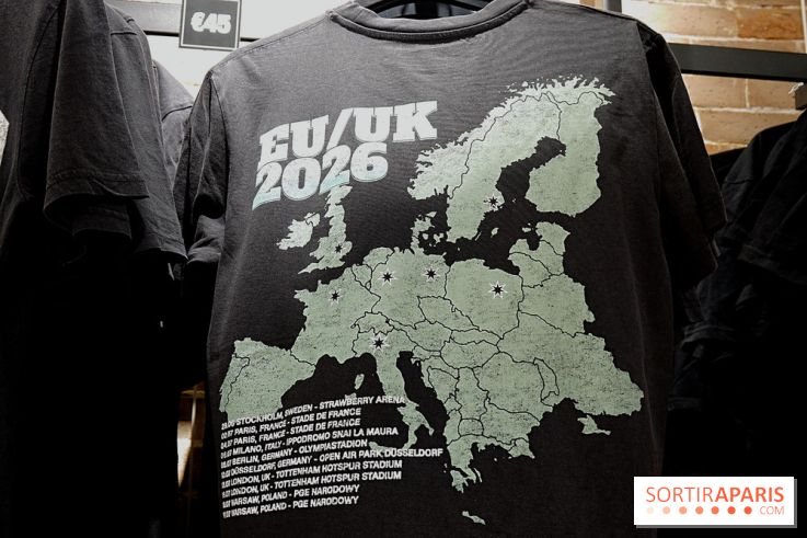 Pop-up store System of a Down à Paris - nos photos