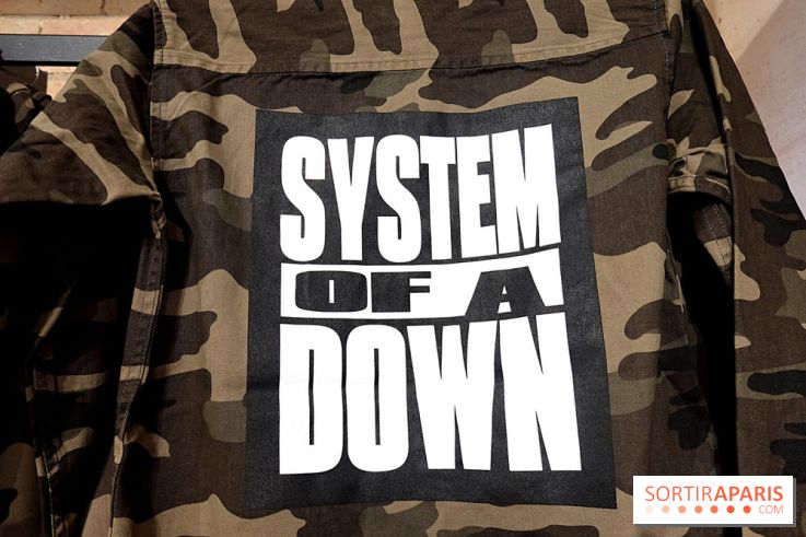 Pop-up store System of a Down à Paris - nos photos