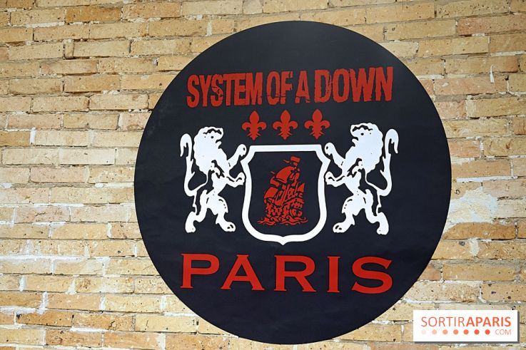 Pop-up store System of a Down à Paris - nos photos
