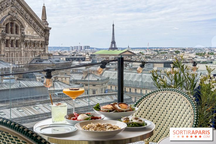 Balcon Paris : le bistrot de Julien Sebbag, perché sur le rooftop des Galeries Lafayette