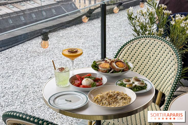 Balcon Paris : le bistrot de Julien Sebbag, perché sur le rooftop des Galeries Lafayette