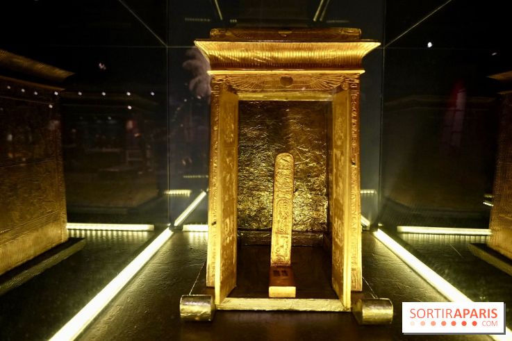 La chapelle dorée de l’exposition Toutânkhamon - Toutankhamon : son tombeau et ses trésors