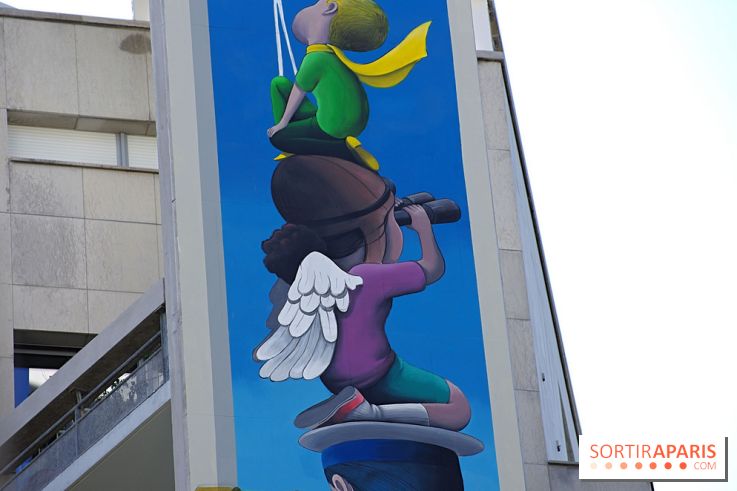 Seth, nos photos de sa nouvelle fresque monumentale à admirer dans le 19e à Paris - Seth 4