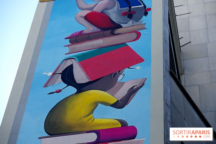 Seth, nos photos de sa nouvelle fresque monumentale à admirer dans le 19e à Paris - Seth 17