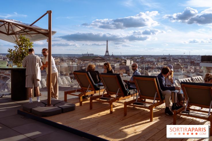 Douce-heure, la terrasse en rooftop des Galeries Lafayettes - photos