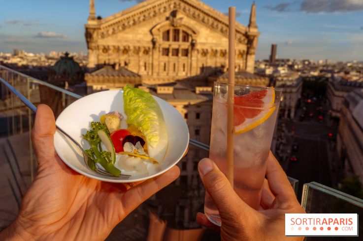 Douce-heure, la terrasse en rooftop des Galeries Lafayettes - photos