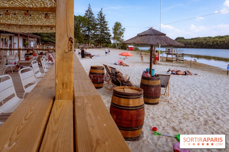 La plage et guinguette des Étangs de Hollande - photos