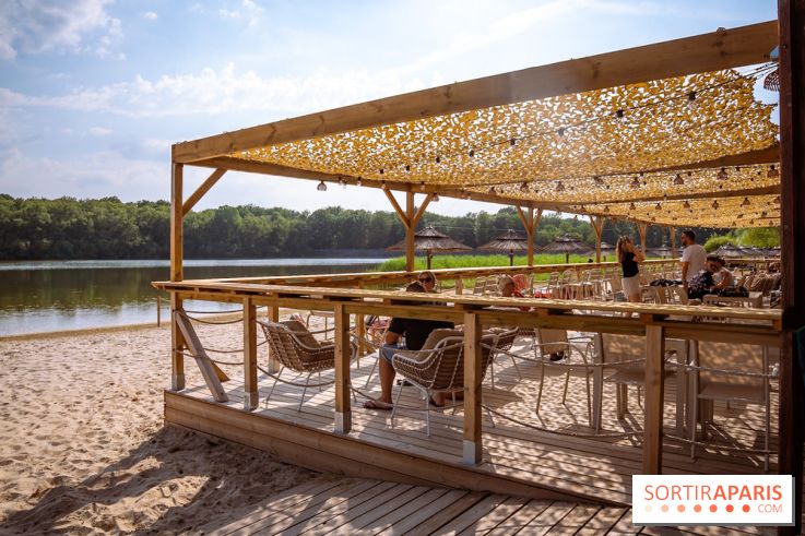 La plage et guinguette des Étangs de Hollande - photos