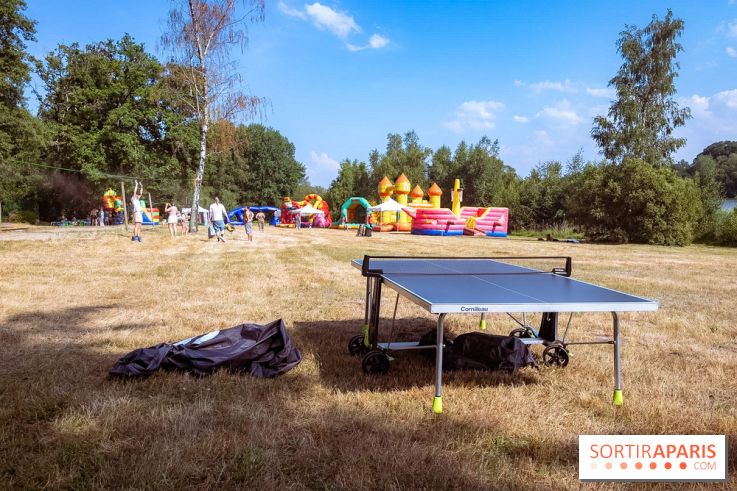 La plage et guinguette des Étangs de Hollande - photos