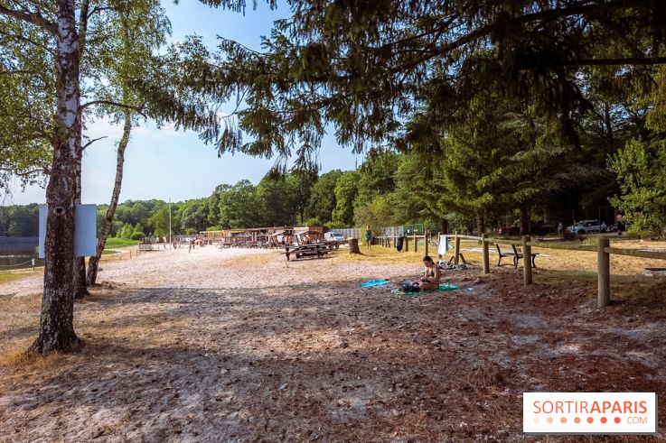 La plage et guinguette des Étangs de Hollande - photos