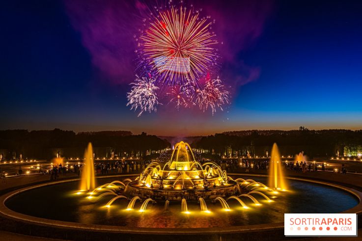 Les Grandes Eaux Nocturnes spéciales Indépendance Américaine, les photos
