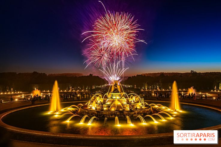 Les Grandes Eaux Nocturnes spéciales Indépendance Américaine, les photos