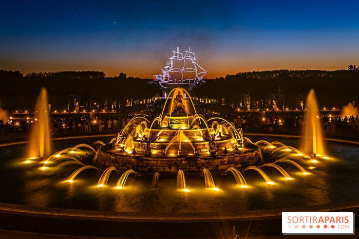 Les Grandes Eaux Nocturnes spéciales Indépendance Américaine, les photos
