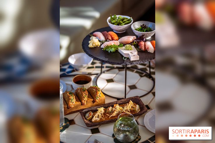 Le Rooftop du Fouquet's, bar à cocktail et cuisine fusion japonaise - photos