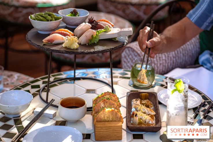 Le Rooftop du Fouquet's, bar à cocktail et cuisine fusion japonaise - photos