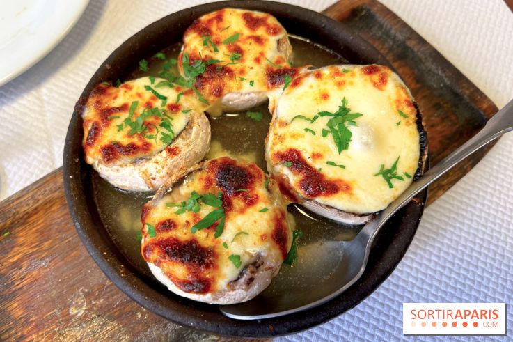 Cantine de la Maison de la culture arménienne - Champignons farcis au fromage