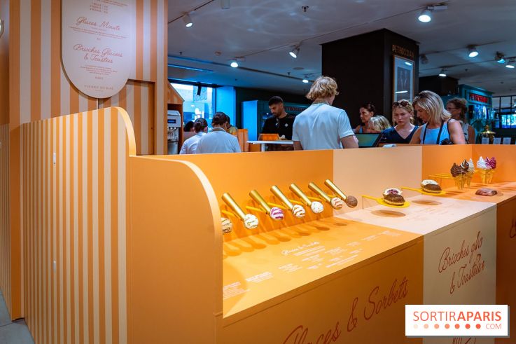Pierre Hermé ouvre un pop up éphémère aux Galeries Lafayette avec des brioches glacées - nos photos