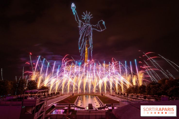 Le feux d'artifice de Paris 2026, les photos du spectacle