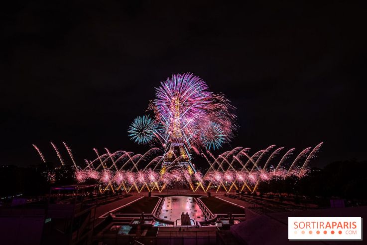 Le feux d'artifice de Paris 2026, les photos du spectacle