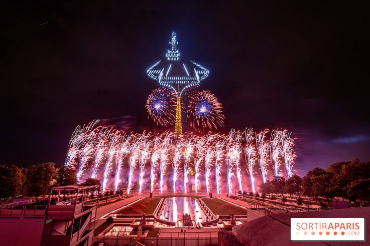 Le feux d'artifice de Paris 2026, les photos du spectacle
