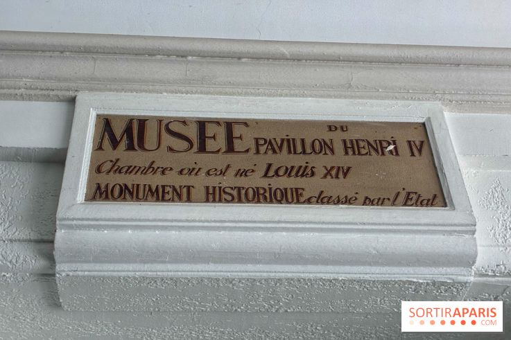 La chambre de Louis XIV au Pavillon Henri IV