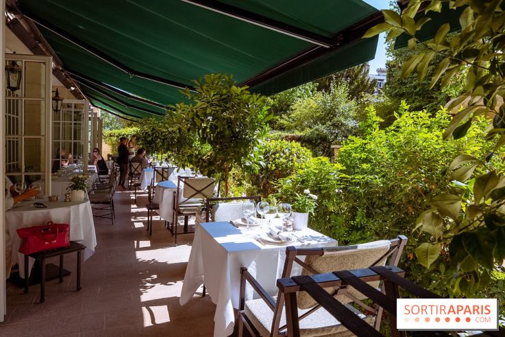 La terrasse-jardin de Maison Roland au Shangri-La Paris - les photos