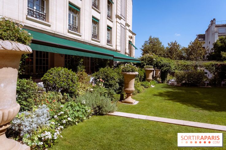 La terrasse-jardin de Maison Roland au Shangri-La Paris - les photos